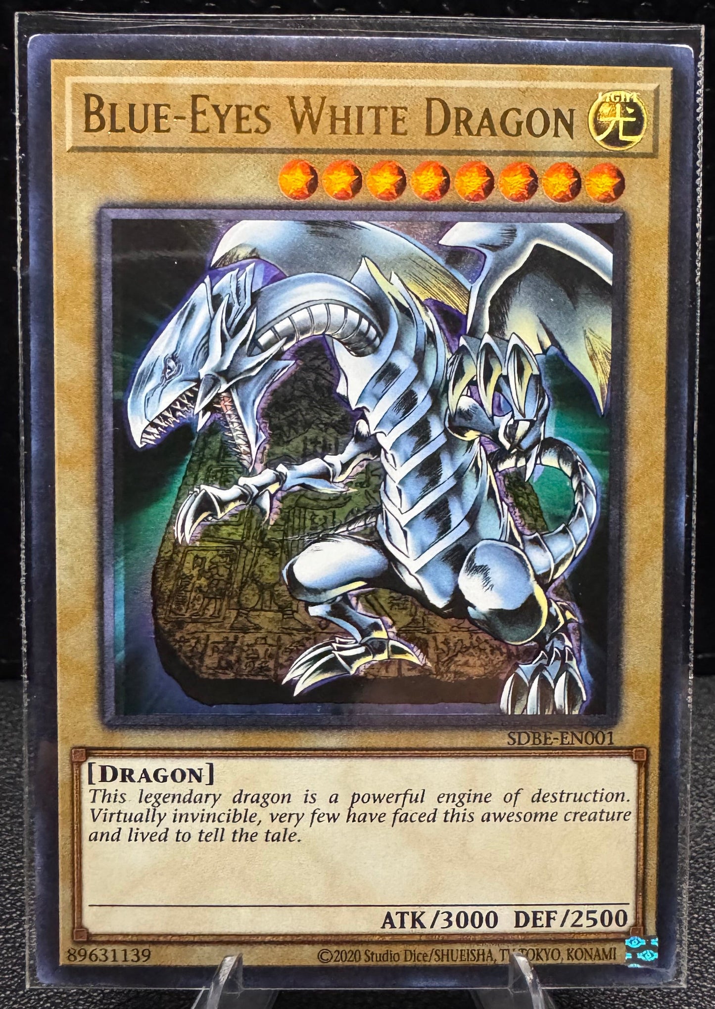 Blue - Eyes White Dragon SDBE - EN001 YuGiOh Structure Deck: Saga of Blue - Eyes White Dragon Ultra Rare - 787 Hobby House