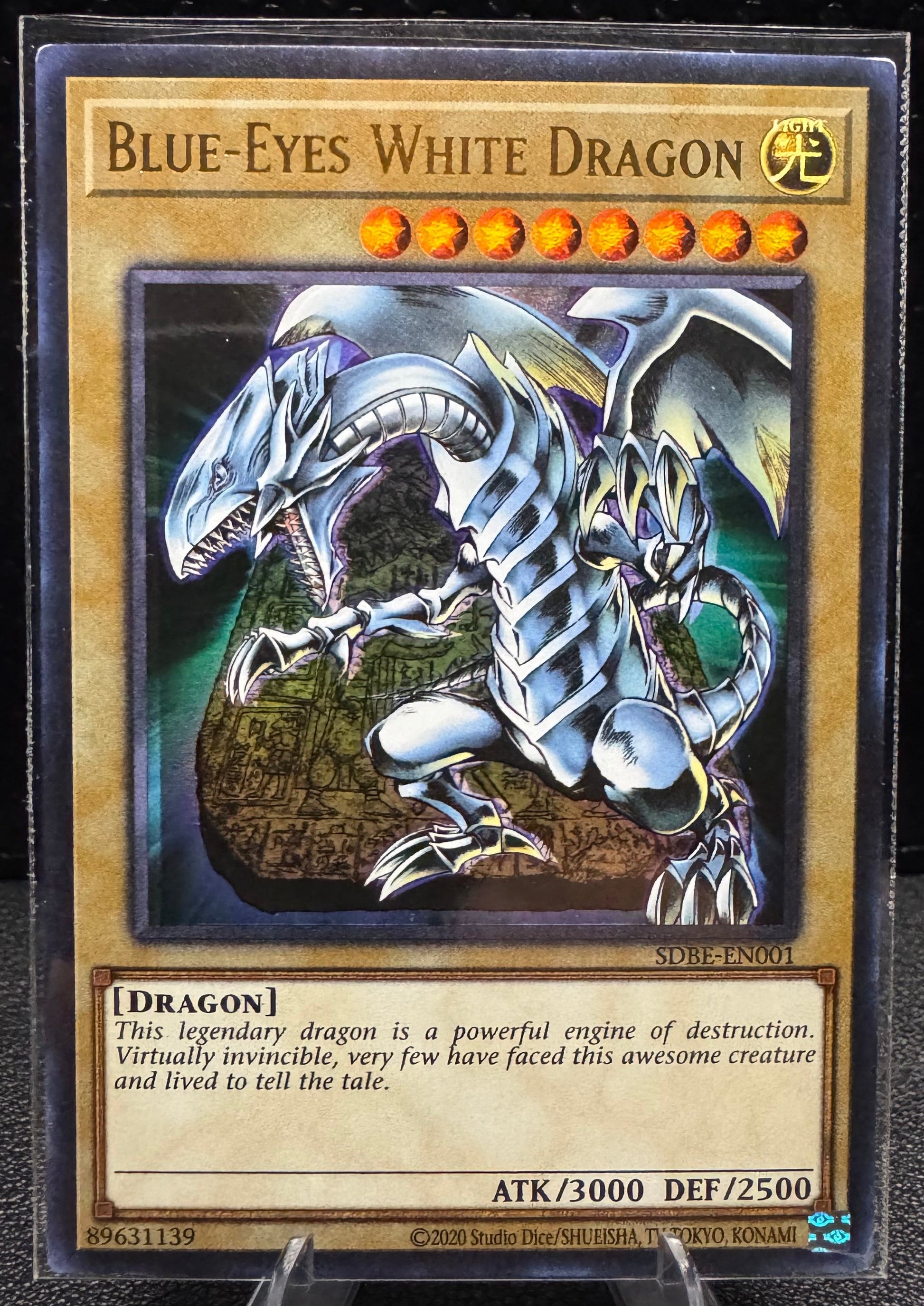 Blue - Eyes White Dragon SDBE - EN001 YuGiOh Structure Deck: Saga of Blue - Eyes White Dragon Ultra Rare - 787 Hobby House