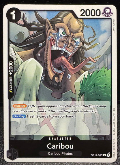 Caribou Rare OP11 - 083 One Piece Fist of Divine Speed - 787 Hobby House