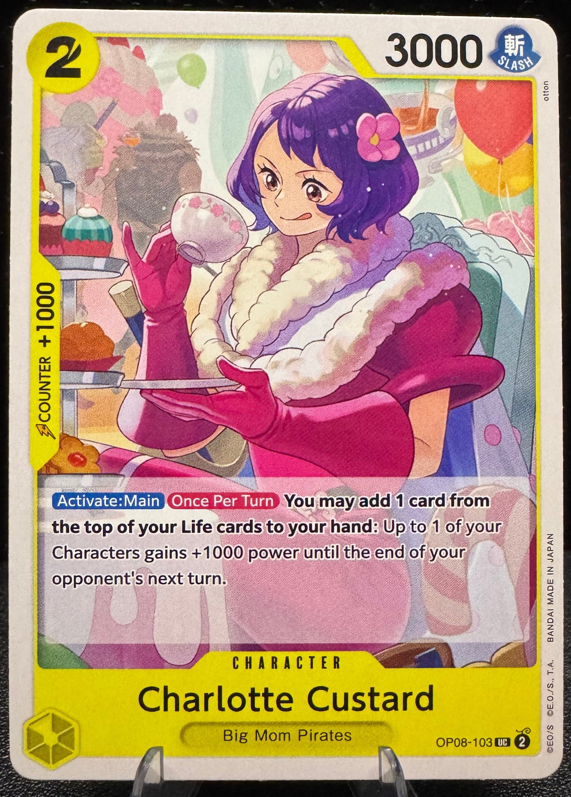 Charlotte Custard Uncommon OP08 - 103 One Piece Two Legends - 787 Hobby House