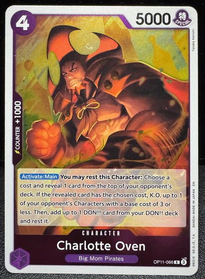 Charlotte Oven Rare OP11 - 066 One Piece Fist of Divine Speed - 787 Hobby House