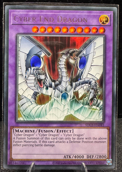 Cyber End Dragon SDCS - EN041 YuGiOh Structure Deck: Cyber Strike Ultra Rare - 787 Hobby House