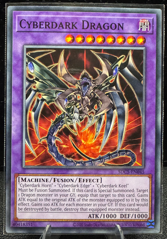 Cyberdark Dragon SDCS - EN045 YuGiOh Structure Deck: Cyber Strike Common SP - 787 Hobby House
