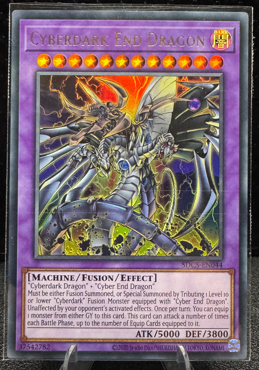 Cyberdark Dragon SDCS - EN045 YuGiOh Structure Deck: Cyber Strike Ultra Rare - 787 Hobby House