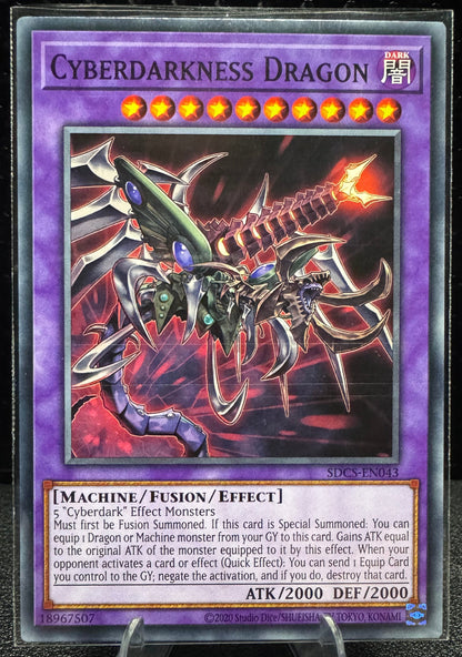 Cyberdarkness Dragon SDCS - EN043 YuGiOh Structure Deck: Cyber Strike Common SP - 787 Hobby House
