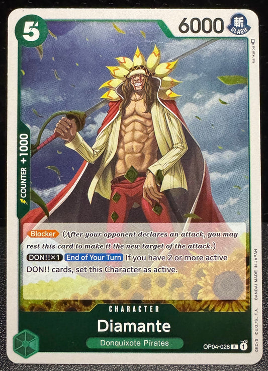 Diamante Rare OP04 - 028 One Piece Kingdoms of Intrigue - 787 Hobby House