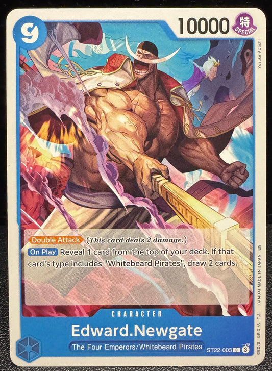 Edward.Newgate Common ST22 - 003 One Piece Starter Deck 22: Ace & Newgate - 787 Hobby House