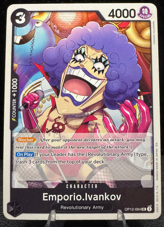 Emporio.Ivankov Uncommon OP12 - 084 One Piece Legacy of the Master - 787 Hobby House