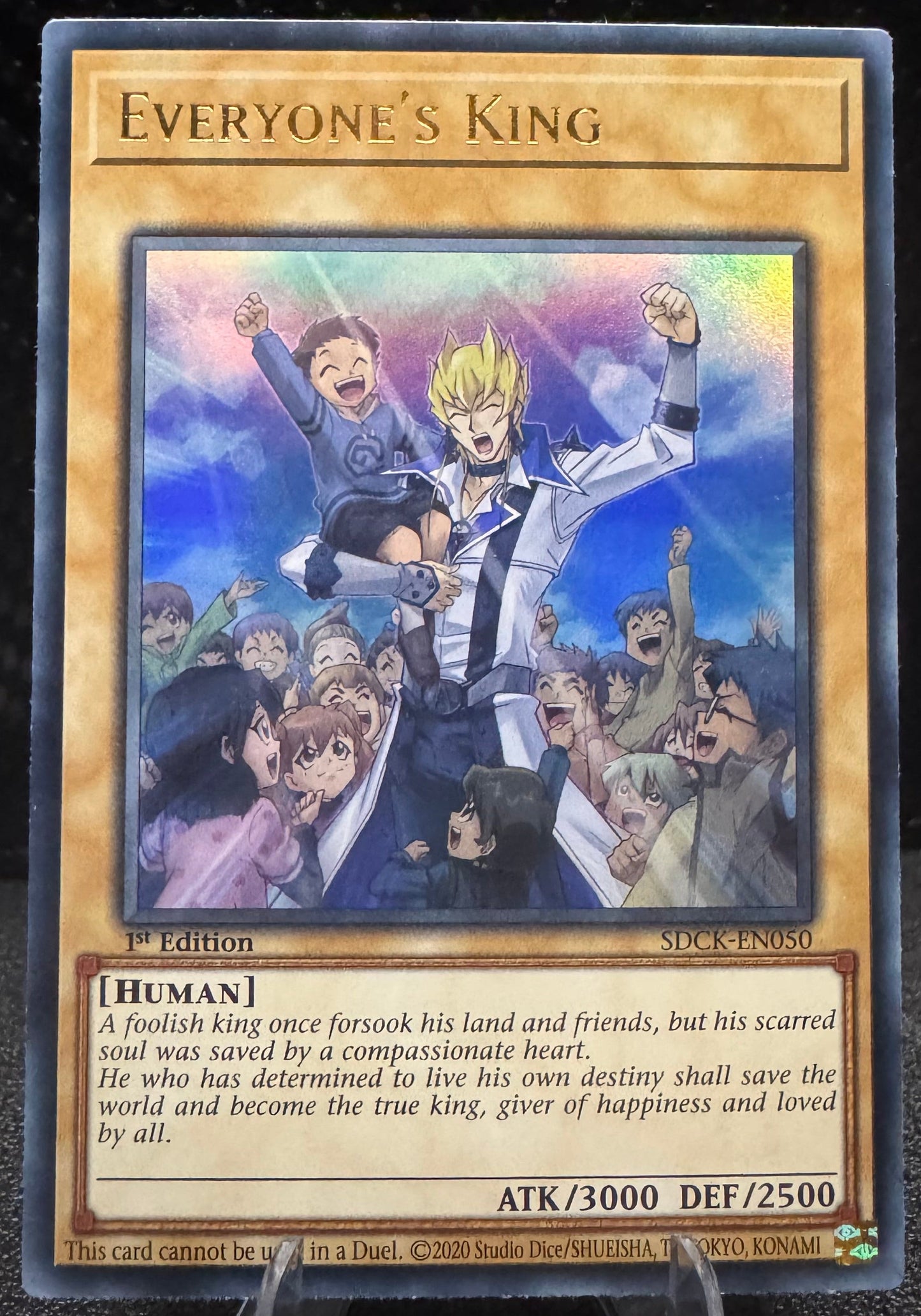 Everyone's King Ultra Rare SDCK - EN050 YuGiOh Structure Deck: Crimson King - 787 Hobby House