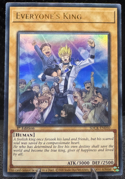 Everyone's King Ultra Rare SDCK - EN050 YuGiOh Structure Deck: Crimson King - 787 Hobby House