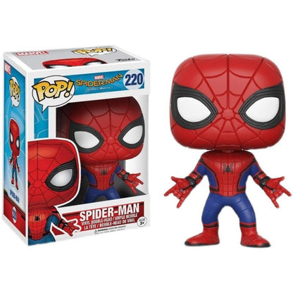 Funko Pop Avengers Iron Man Spider - Man Figures 220 & 222 - 787 Hobby House