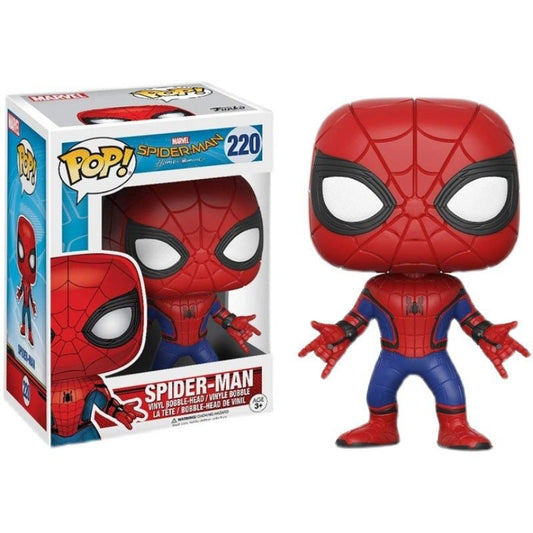 Funko Pop Avengers Iron Man Spider - Man Figures 220 & 222 - 787 Hobby House