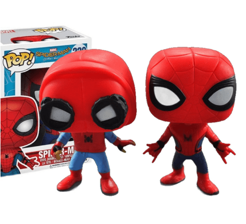 Funko Pop Avengers Iron Man Spider - Man Figures 220 & 222 - 787 Hobby House