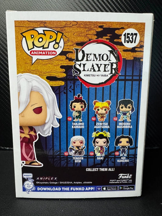 Funko Pop! Demon Slayer 1537 Tengen Uzui in Kimono Web Exclusive w/Protector - 787 Hobby House
