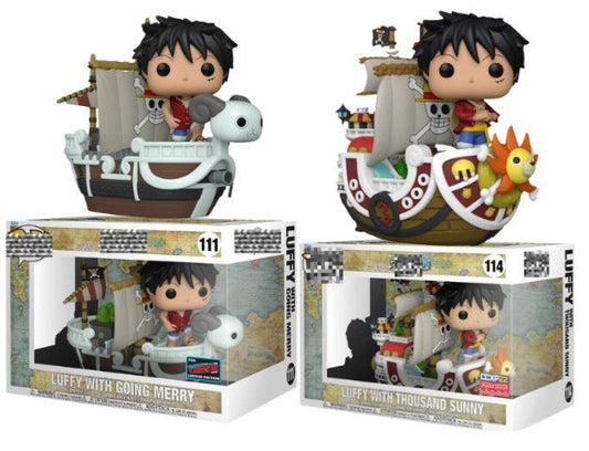 FUNKO POP Luffy Merry Go 111 Limited Edition Figure - 787 Hobby House