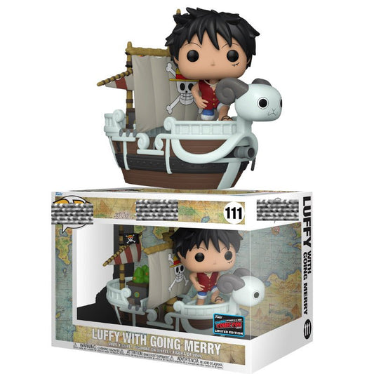 FUNKO POP Luffy Merry Go 111 Limited Edition Figure - 787 Hobby House
