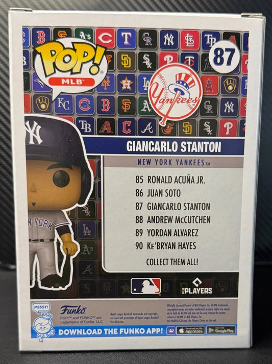 Funko Pop! MLB New York Yankees Giancarlo Stanton 87 w/Protector - 787 Hobby House