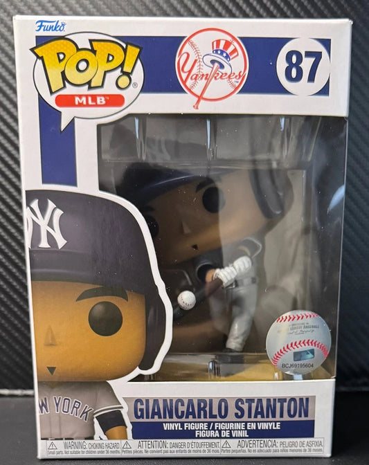 Funko Pop! MLB New York Yankees Giancarlo Stanton 87 w/Protector - 787 Hobby House