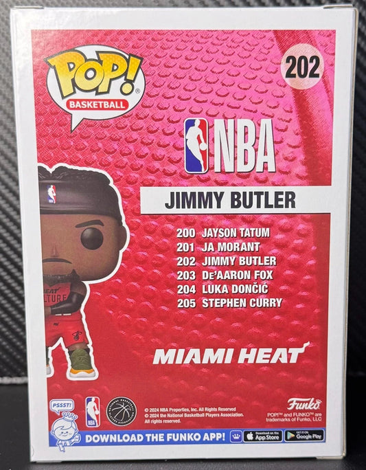 Funko Pop! NBA Miami Heat Jimmy Butler (City Edition 2024) w/Protector - 787 Hobby House