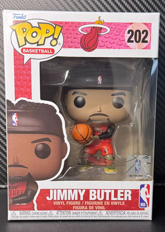 Funko Pop! NBA Miami Heat Jimmy Butler (City Edition 2024) w/Protector - 787 Hobby House