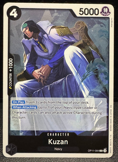 Kuzan Rare OP11 - 084 One Piece Fist of Divine Speed - 787 Hobby House