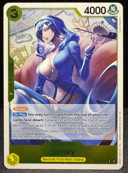 Shirley Rare OP11 - 104 One Piece Fist of Divine Speed - 787 Hobby House