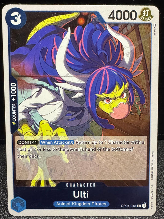 Ulti Rare OP04 - 043 One Piece Kingdoms of Intrigue - 787 Hobby House