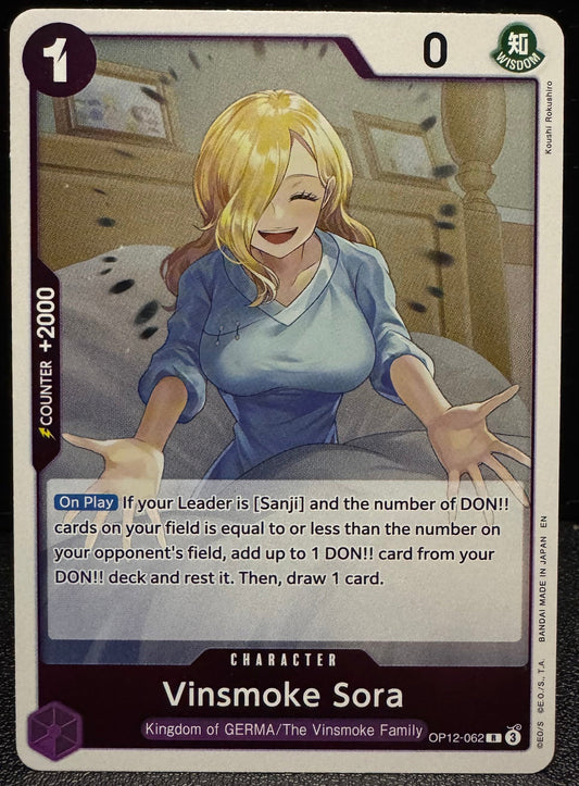 Vinsmoke Sora Rare OP12 - 062 One Piece Legacy of the Master - 787 Hobby House