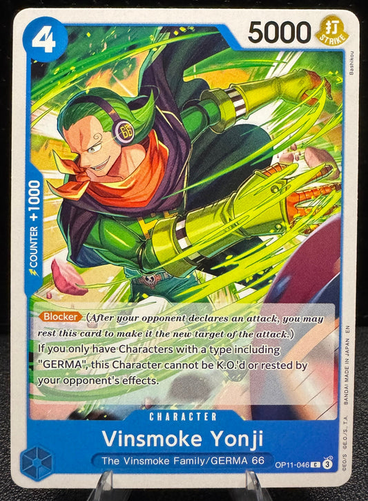 Vinsmoke Yonji Common OP11 - 046 One Piece Fist of Divine Speed - 787 Hobby House