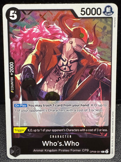 Whos.Who Rare OP08 - 091 One Piece Two Legends - 787 Hobby House